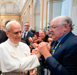 Hauly no Jubileu dos Governantes, em Roma