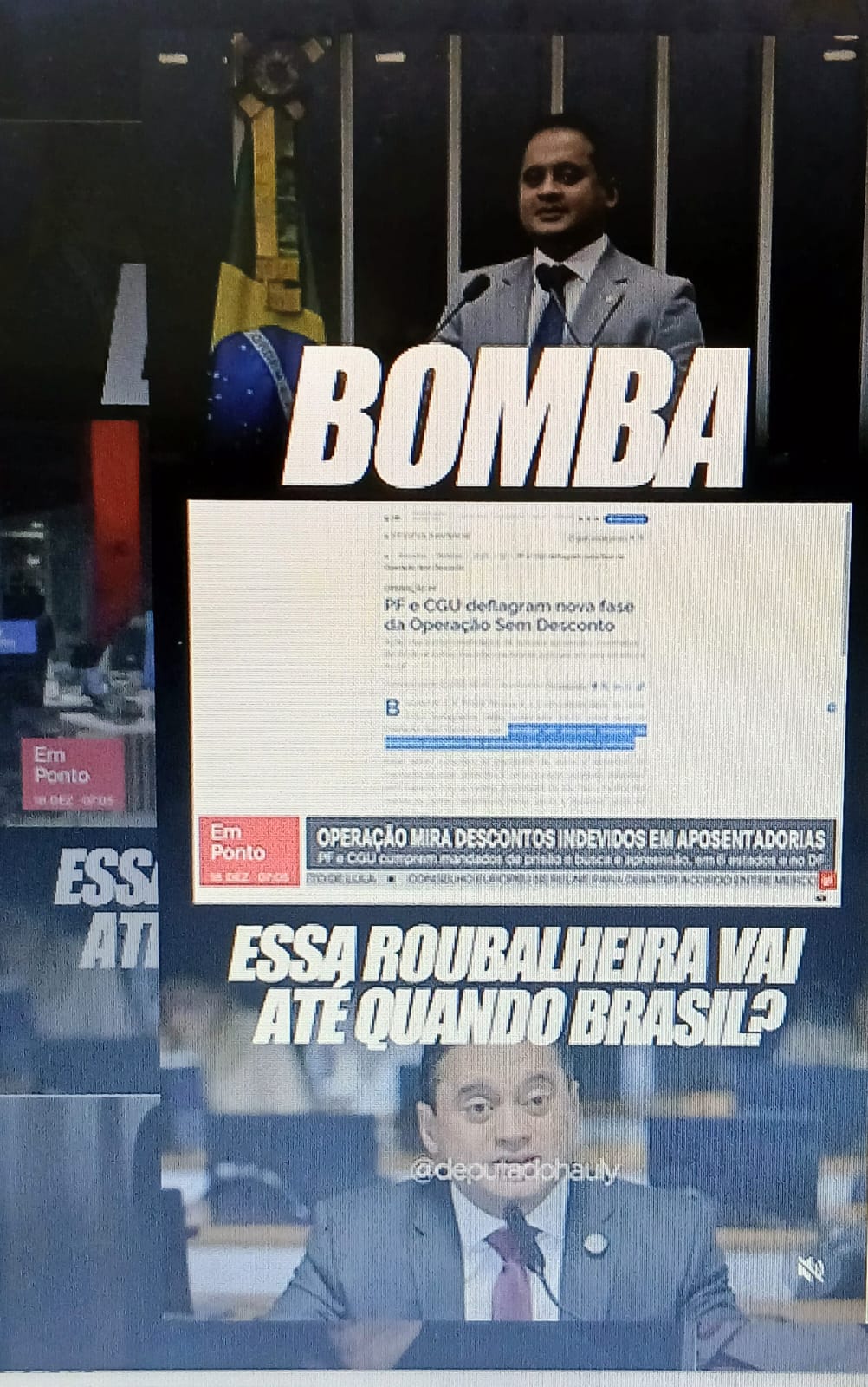 Dinheiro do aposentado não pode virar esquema criminoso.