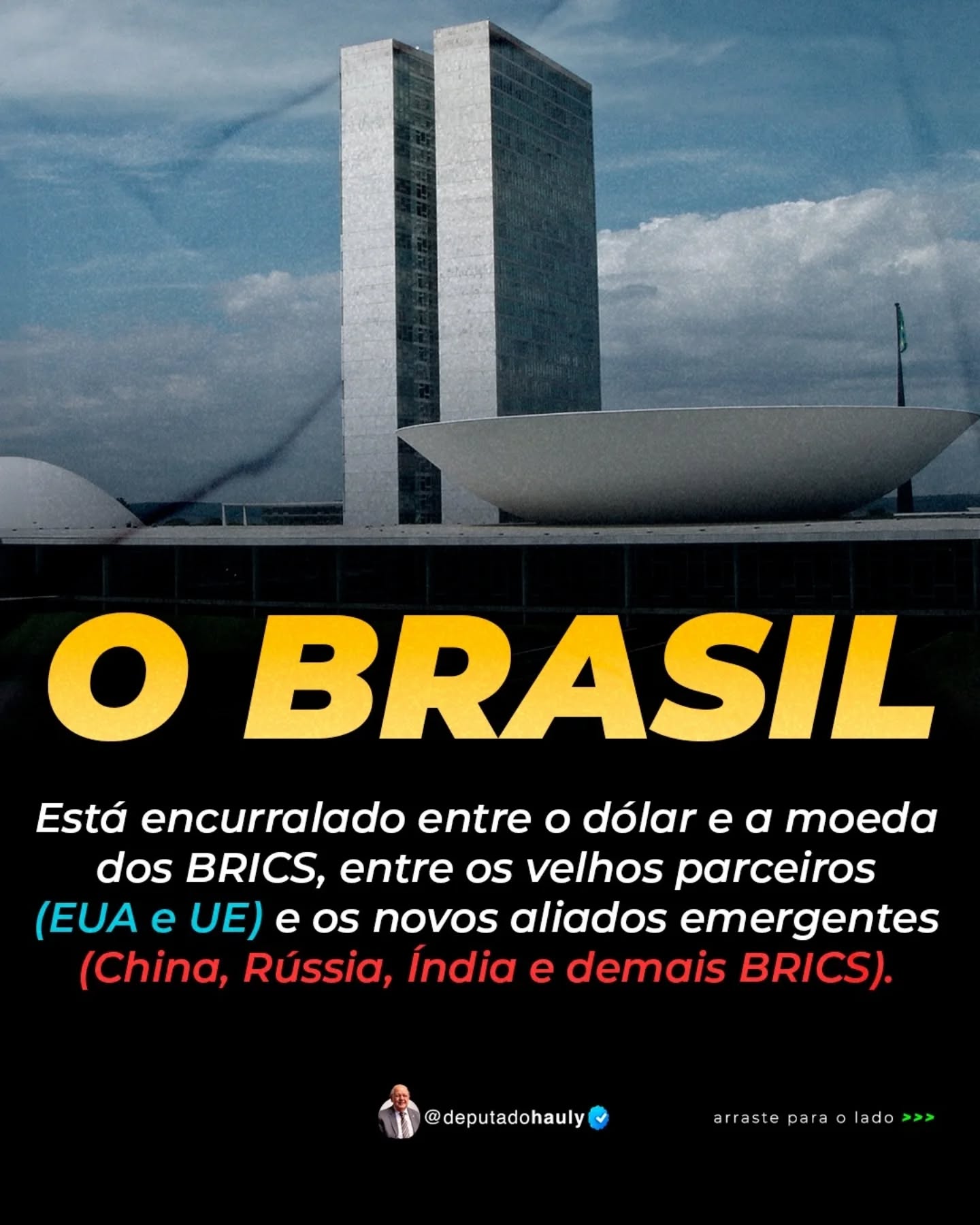 Brasil encurralado entre o dólar e a moeda dos BRICS, entre antigos aliados e novas parcerias estratégicas