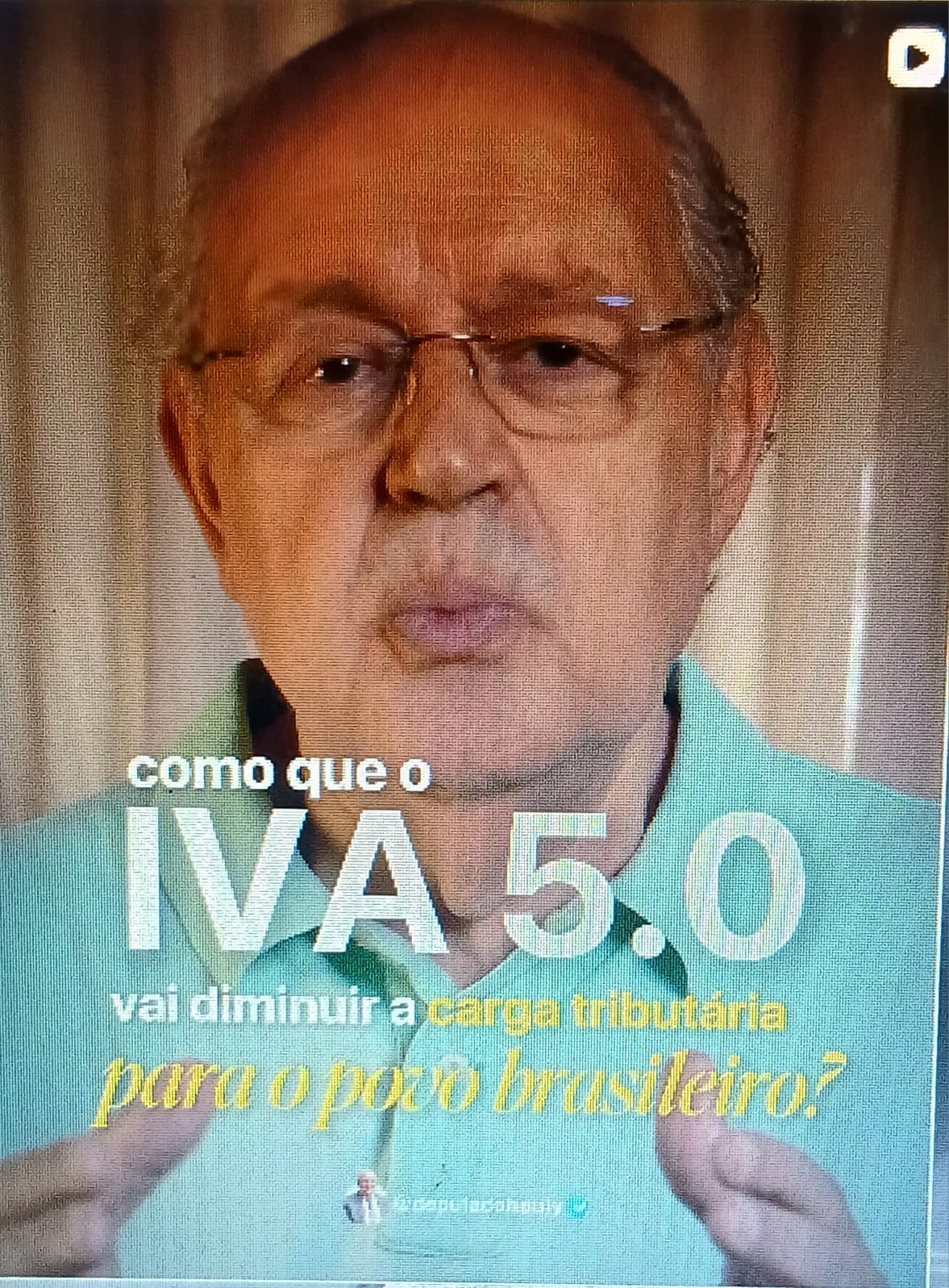 O IVA 5.0 vai reduzir a carga tributária porque resolve o problema onde ele realmente está.