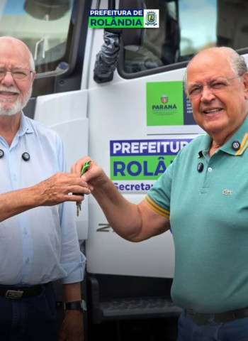 Rolândia recebe reforço importante para os serviços do município