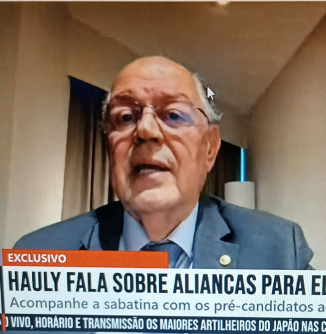 Entrevista Exclusiva: pré-candidato ao Senado, Luiz Carlos Hauly (Podemos PR)